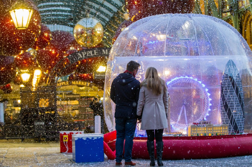 Christmas in Covent Garden with new Lego Snow Globe London Mums Magazine