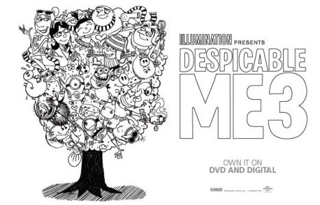 #Win 1 of 3 copies of Despicable Me 3 Blu-Ray plus #FREE Downloads