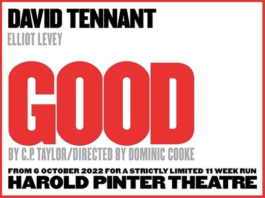 THEATRE REVIEW 'Good' by C.P. Taylor at Harold Pinter Theatre